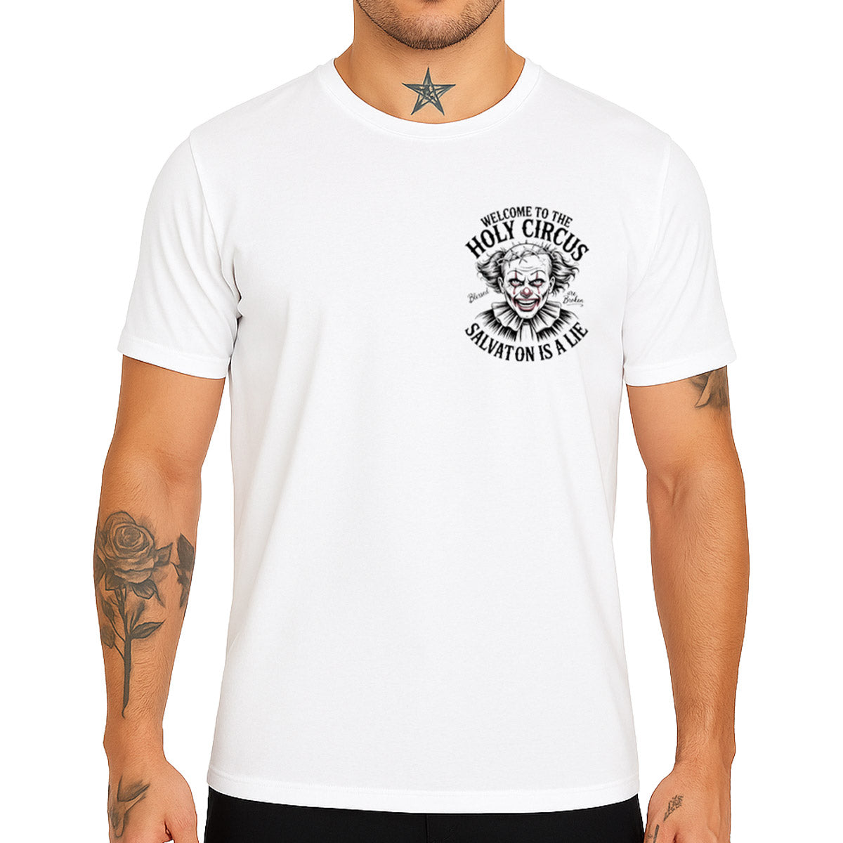 Vendetta Inc. Shirt Holy Circus weiß