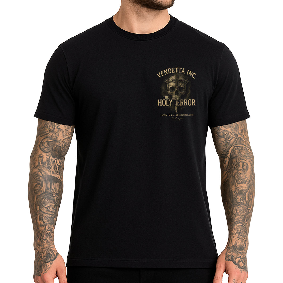 Vendetta Inc. Shirt The Holy Terror schwarz