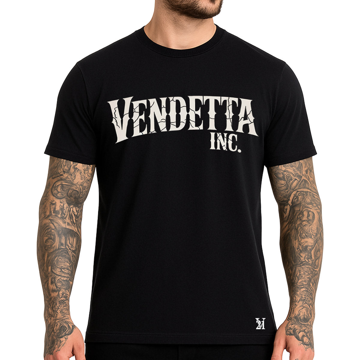Vendetta Inc. Shirt Outlawed Spirit schwarz