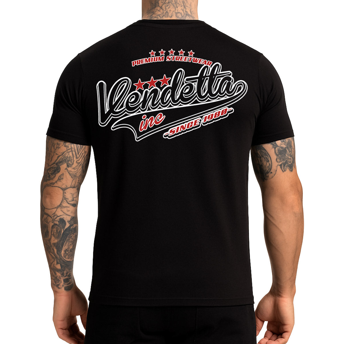 Vendetta Inc. Shirt Premium Script schwarz