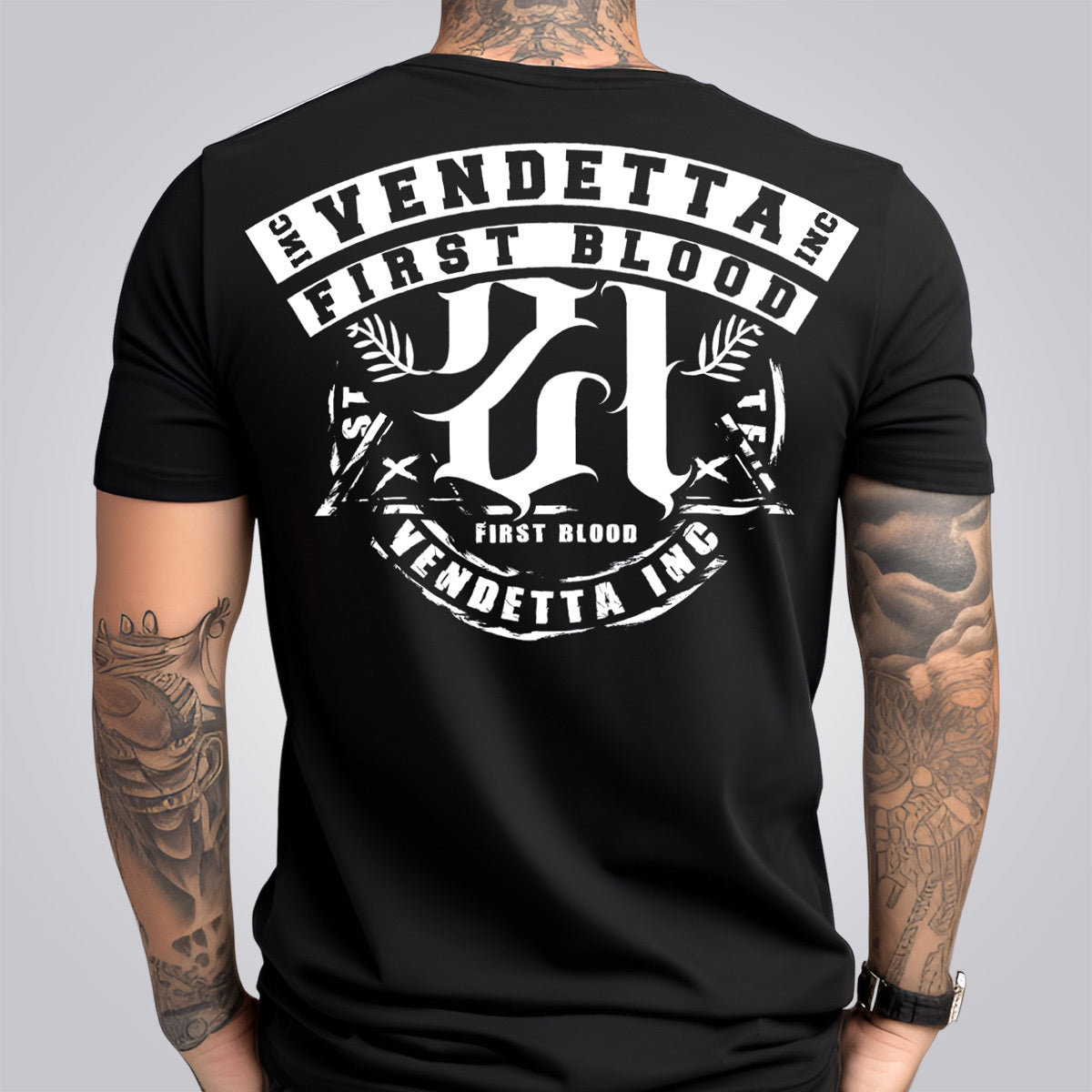 Vendetta Inc. Shirt schwarz Blood 2.0 VD-1340