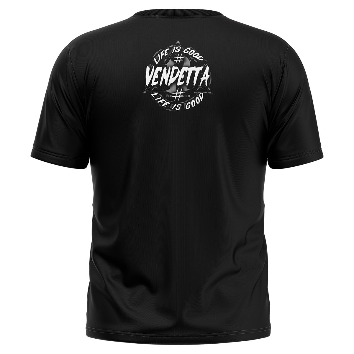 Vendetta Inc. Herren Shirt Life is Good schwarz VD-1307