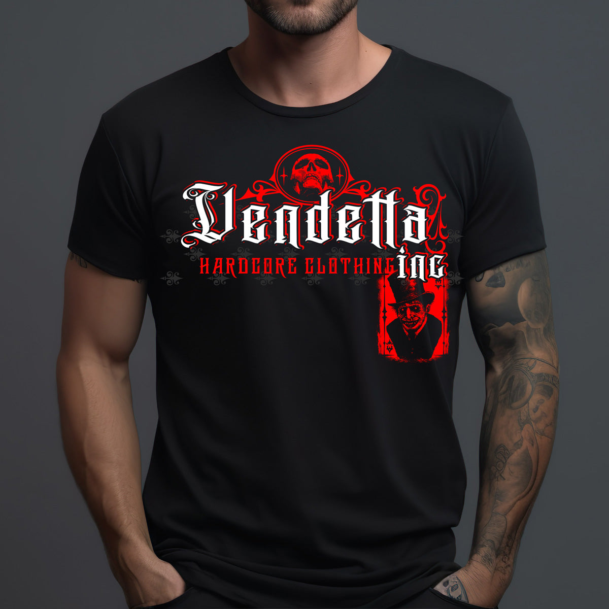 Vendetta Inc. Shirt You Win schwarz VD-1217