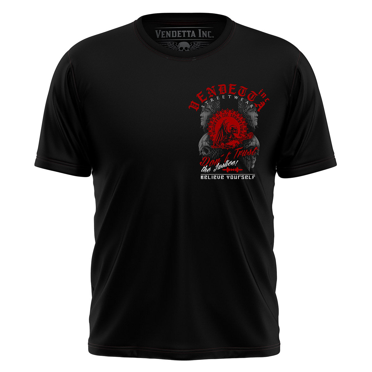 Vendetta Inc. Shirt Believe Yourself schwarz 1219