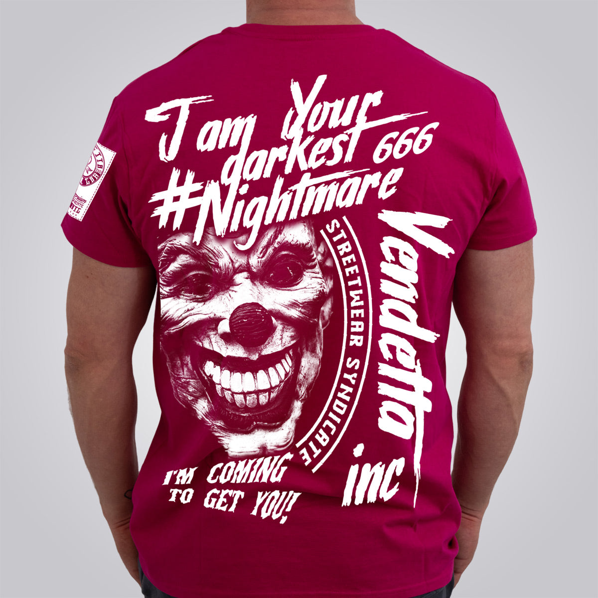 Vendetta Inc. Shirt Nightmare fuchsia VD-1316