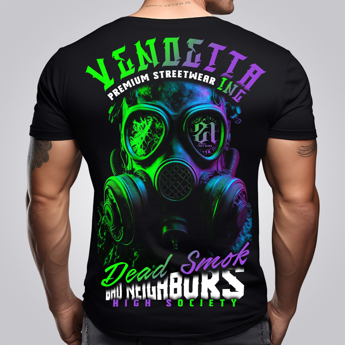 Vendetta Inc. Shirt Dead 2.0 schwarz VD-1336