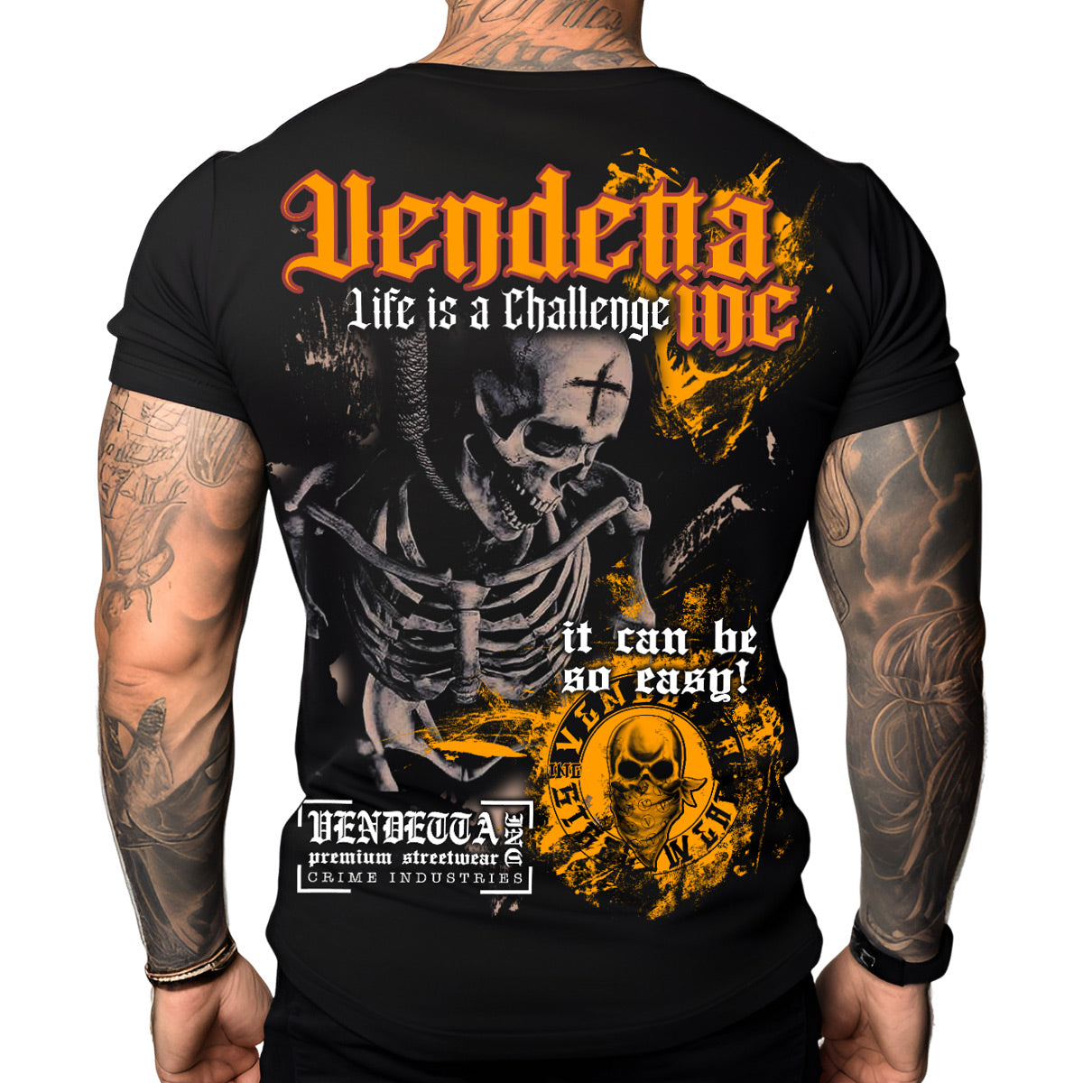 Vendetta Inc. Shirt schwarz Challenge VD-1241