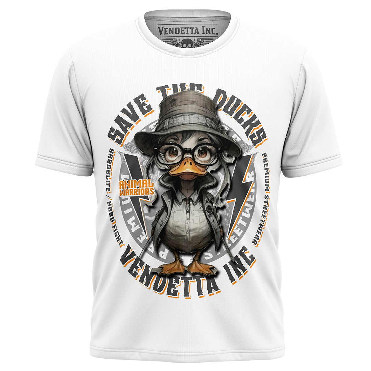 Vendetta Inc. Shirt weiß Save The Ducks VD-1376