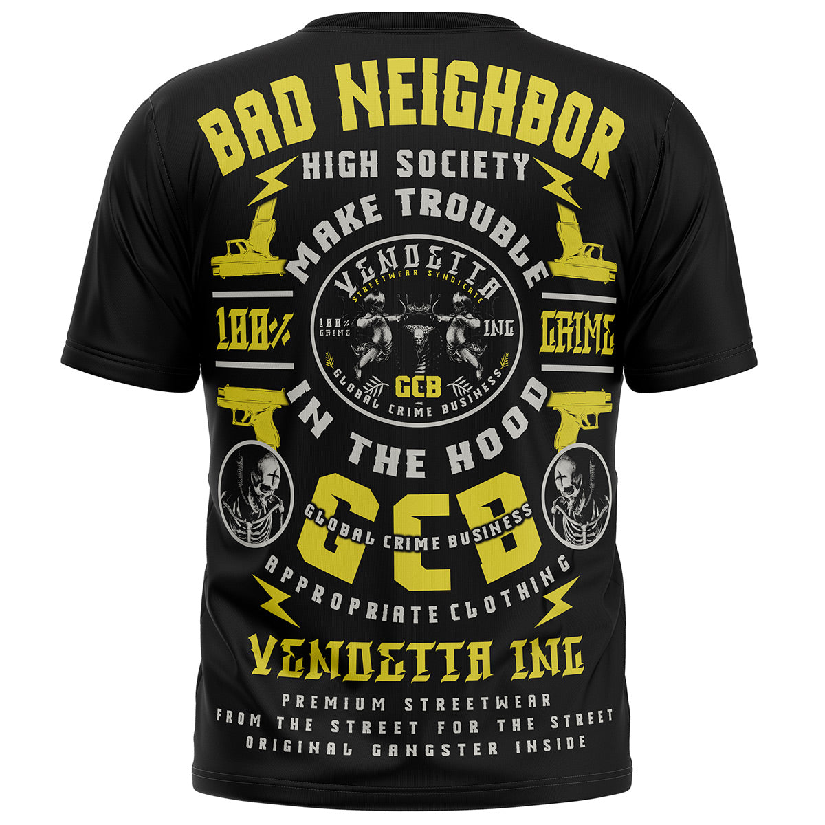 Vendetta Inc. Shirt schwarz Trouble VD-1242