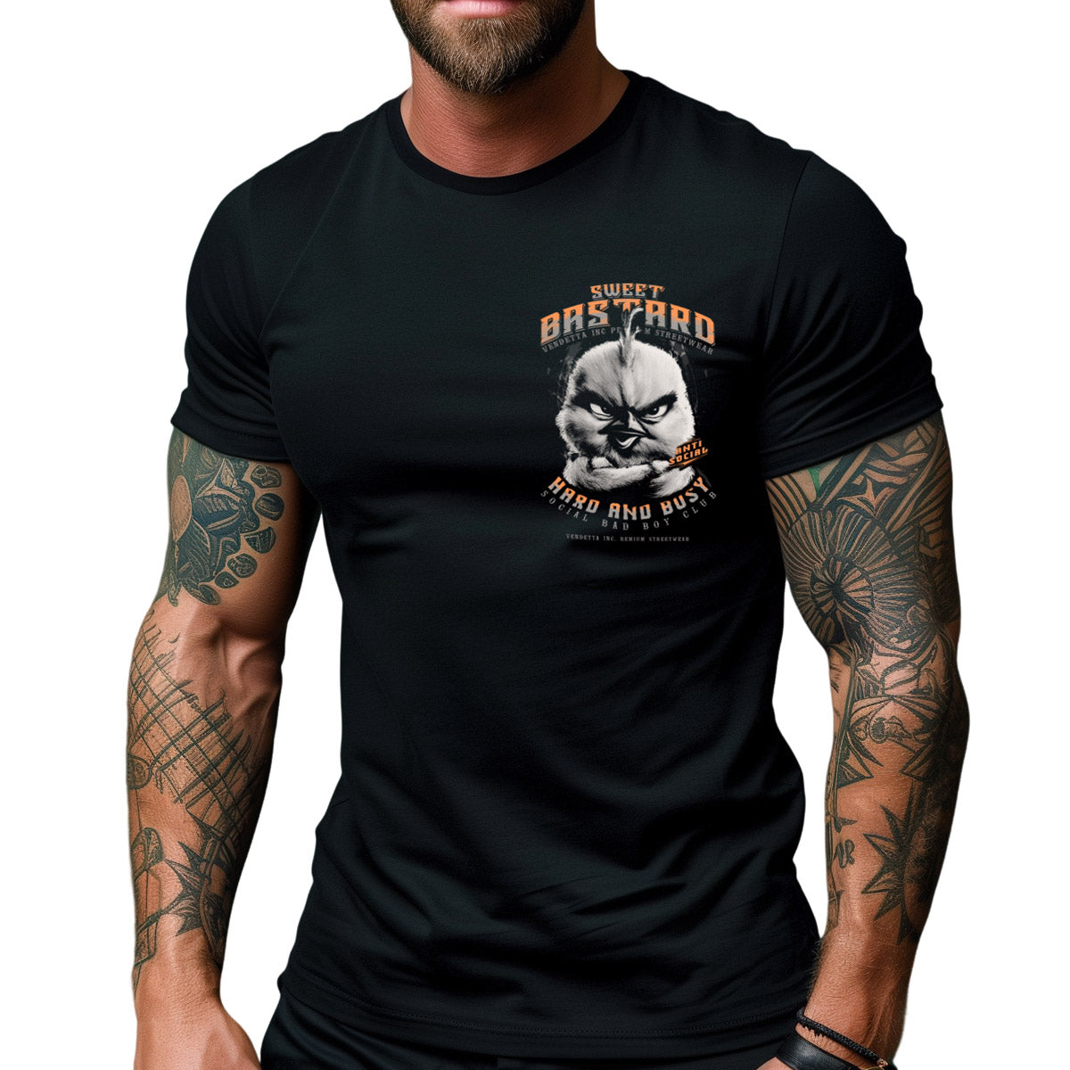 Vendetta Inc. Shirt Sweet schwarz VD-1435