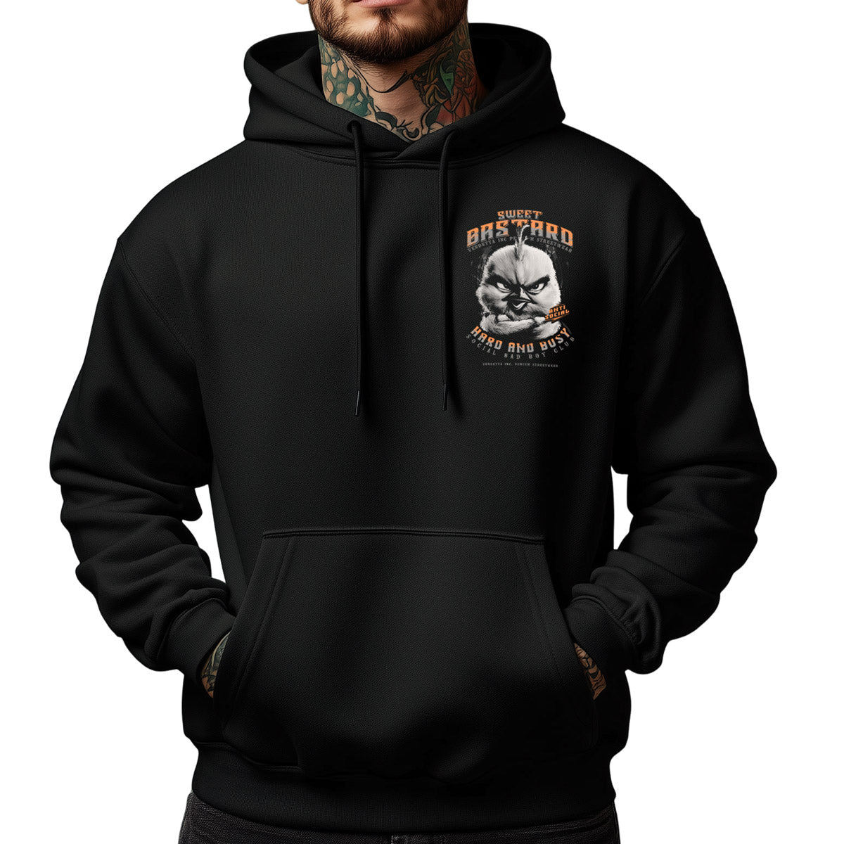 Vendetta Inc. Hoodie Sweat schwarz VD-4060