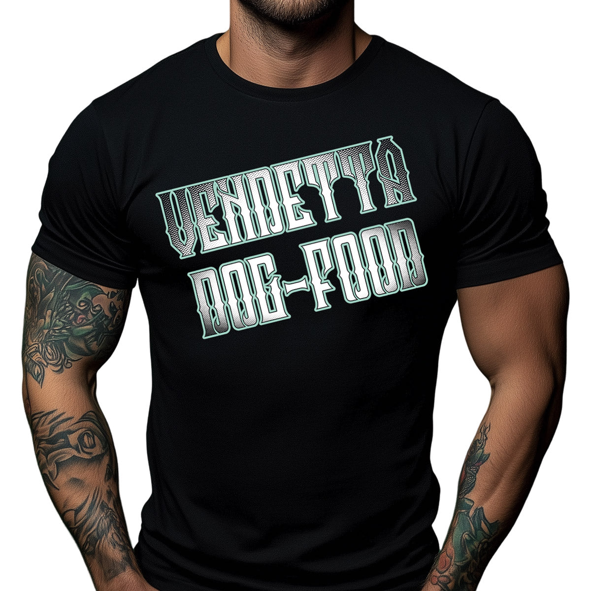 Vendetta Inc. Shirt Dog Food schwarz VD-1061