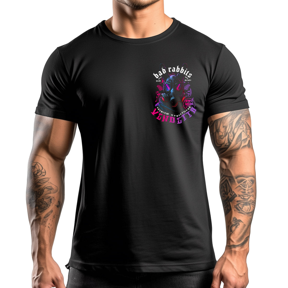 Vendetta Inc. Shirt Rabbits 2.0 schwarz VD-1337