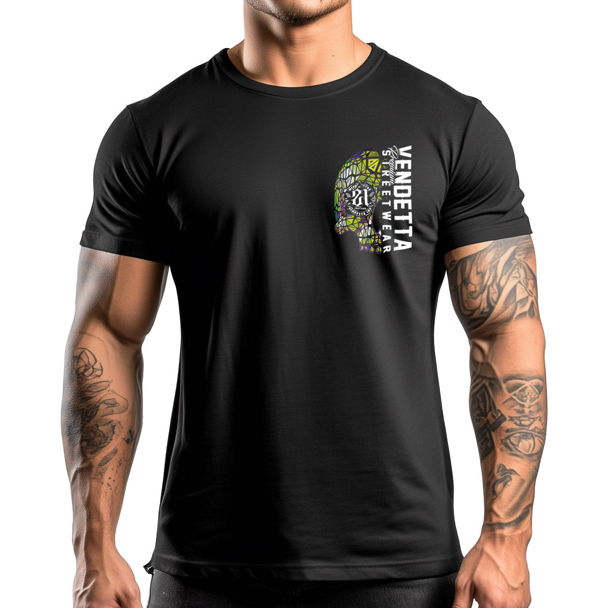 Vendetta Inc. Shirt Chaos schwarz VD-1354