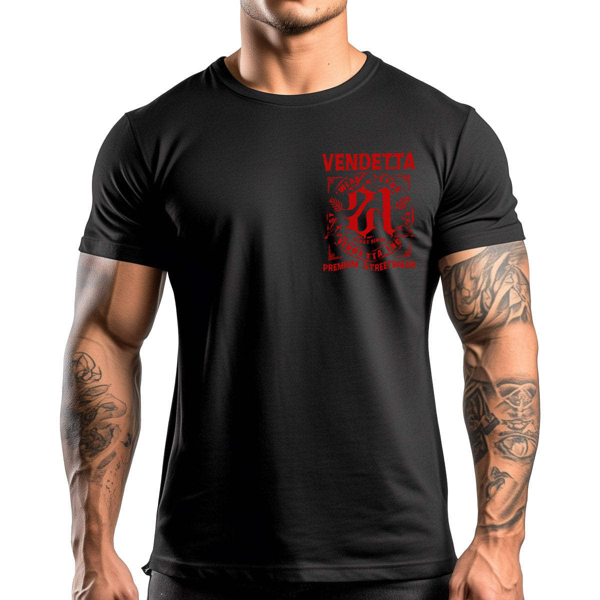 Vendetta Inc. Shirt Freak Men schwarz VD-1389