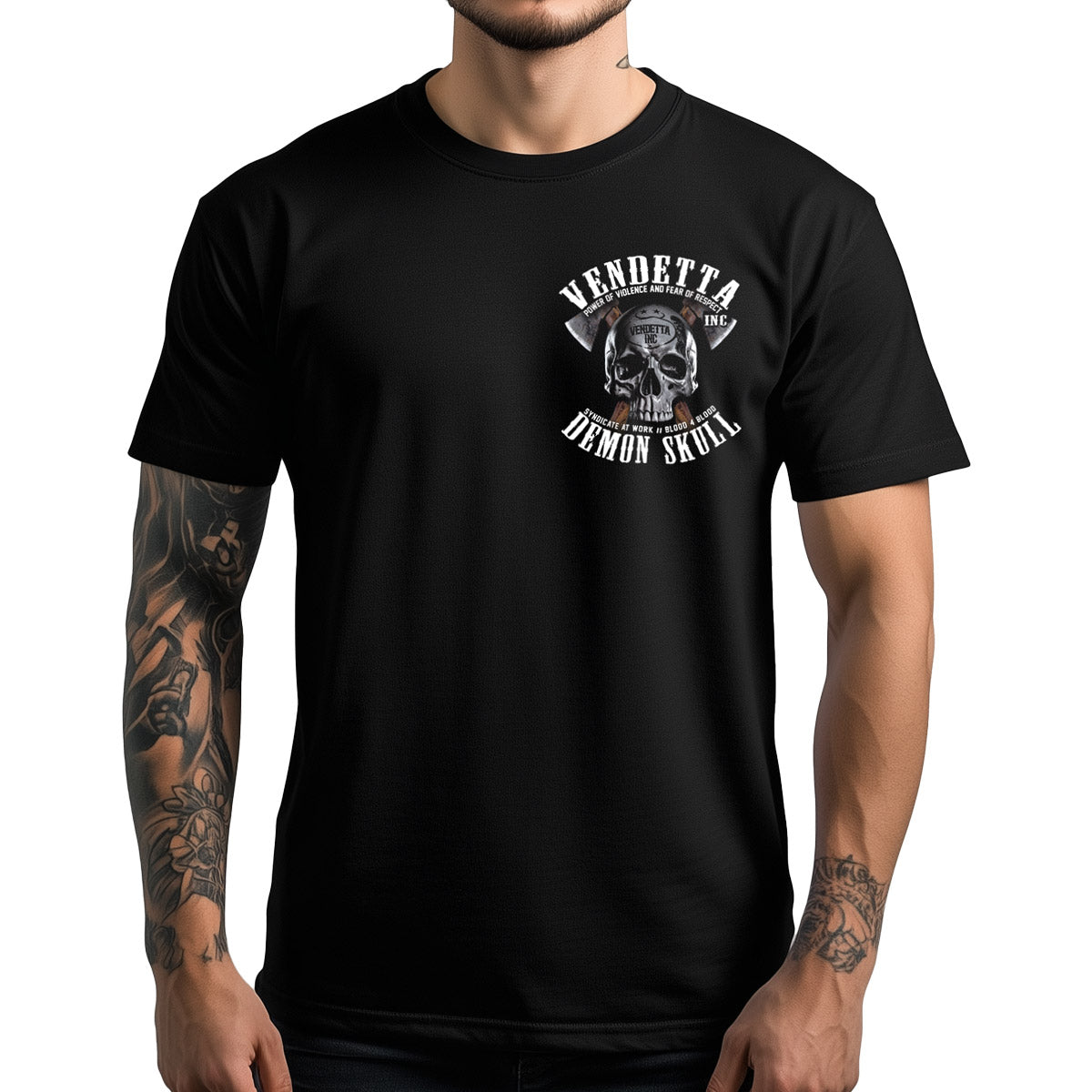 Vendetta Inc. Shirt Demon schwarz VD-1497