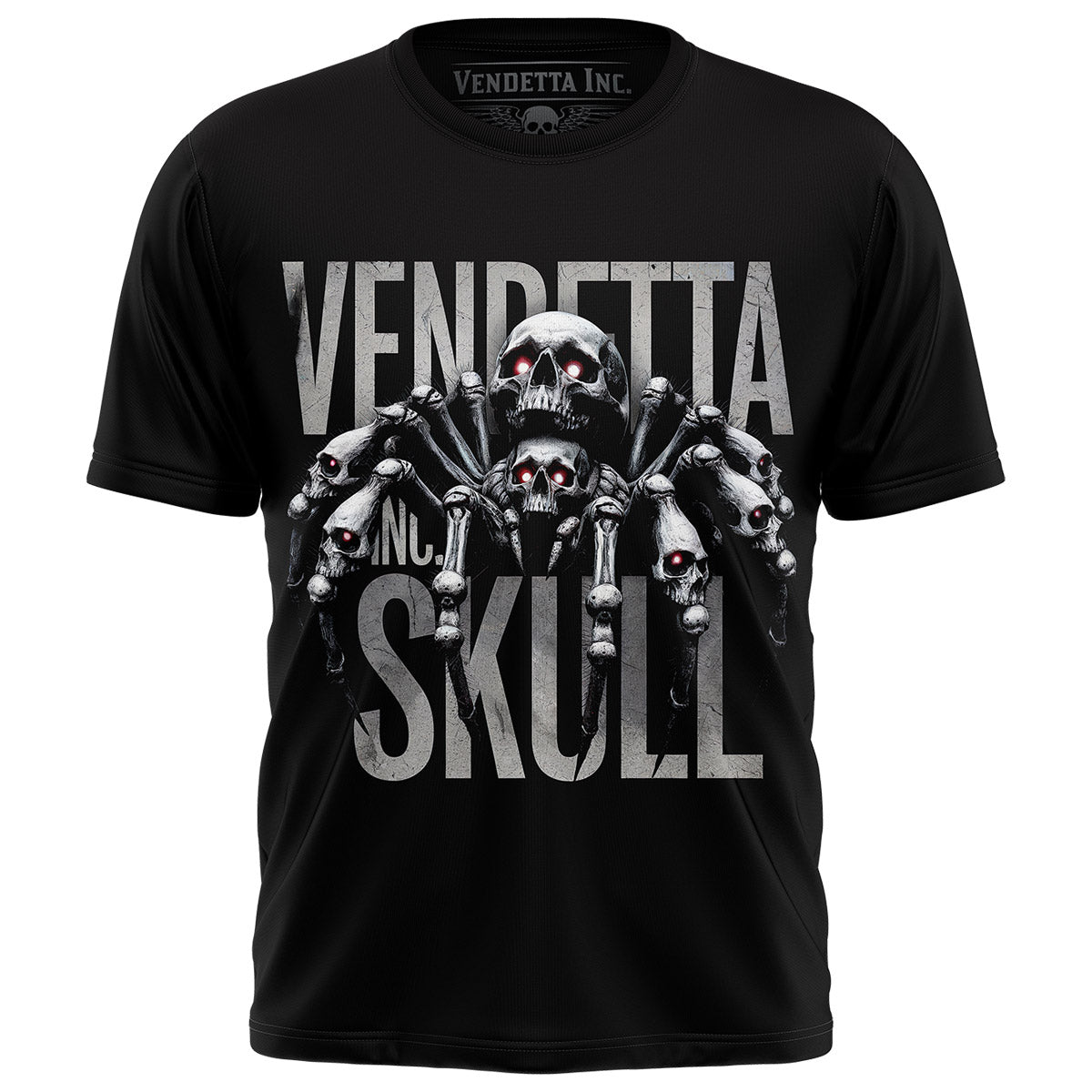 Vendetta Inc. Shirt Spider schwarz VD-1530