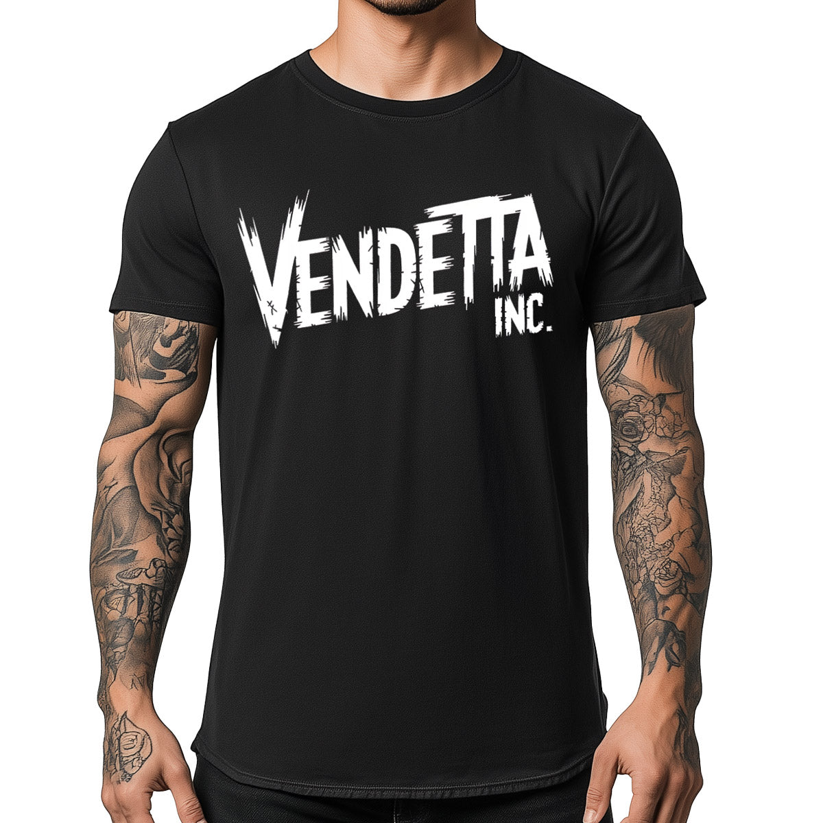Vendetta Inc. Shirt Crow schwarz VD-1528