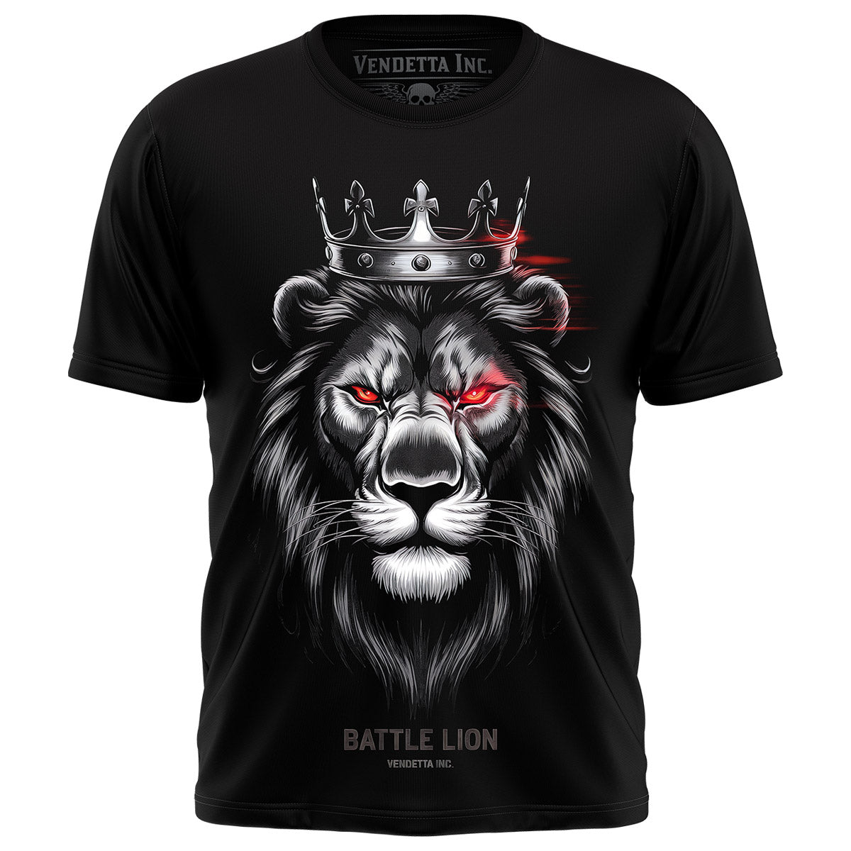 Vendetta Inc. Shirt Battle Lion schwarz VD-1559