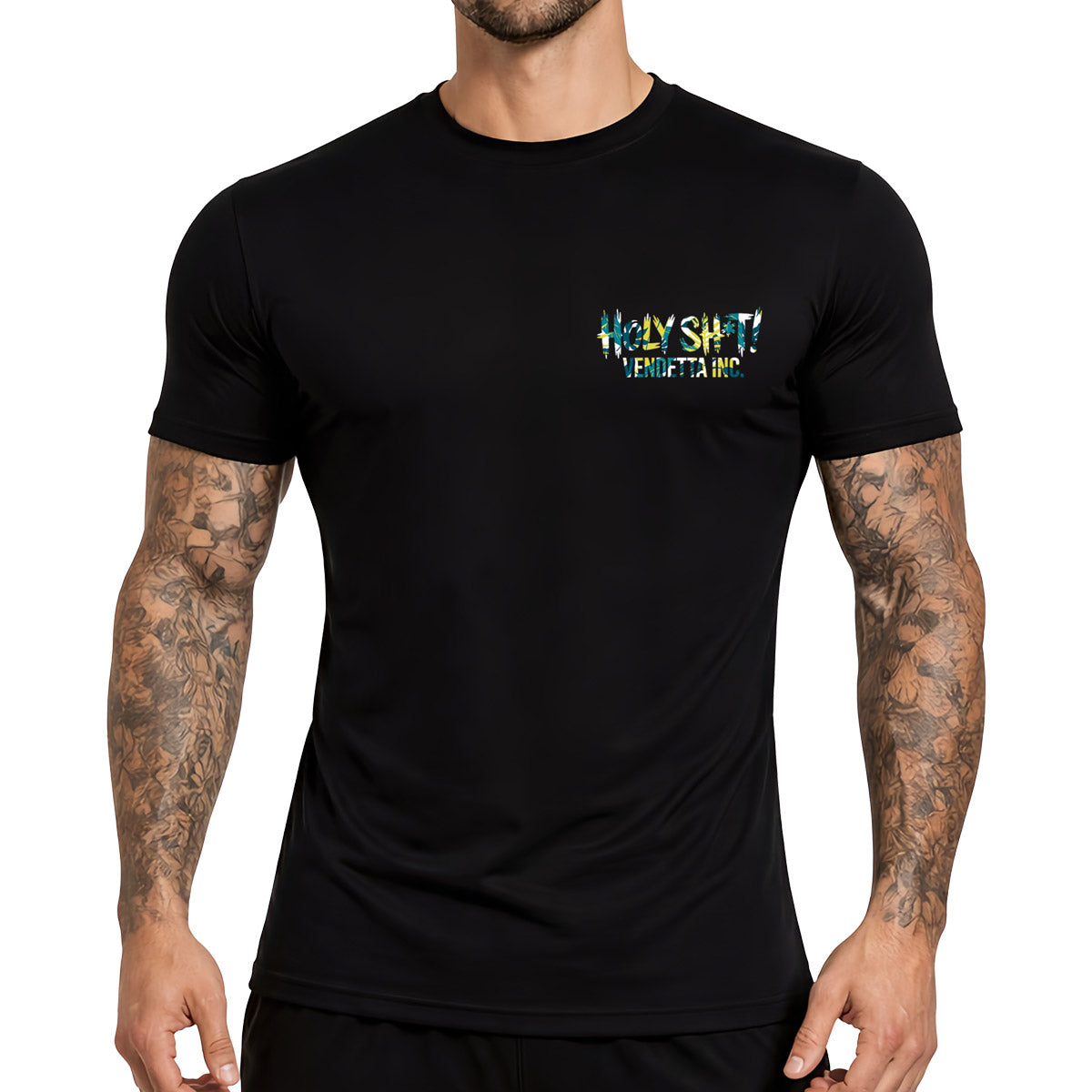 Vendetta Inc. Shirt Holy Shit Tropical schwarz VD-1775