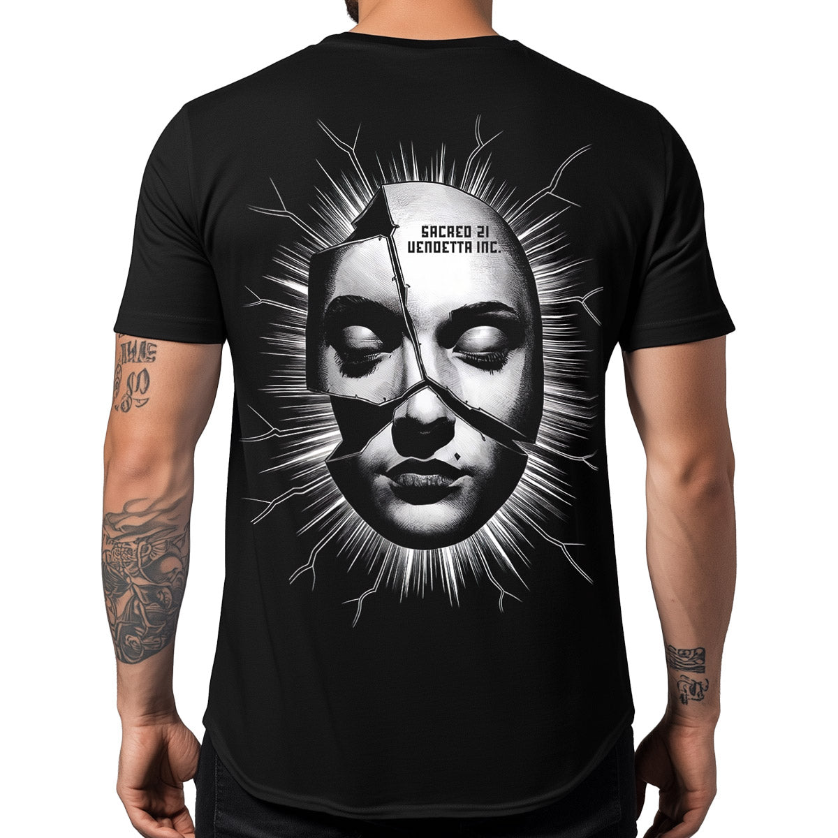 Vendetta Inc. Shirt Sacred Mind schwarz VD-1560