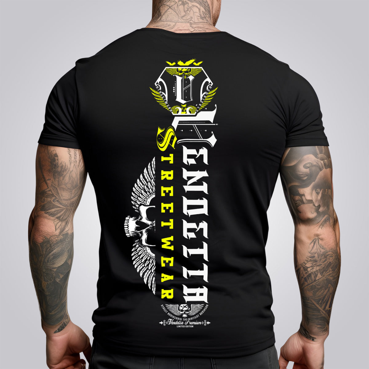 Vendetta Inc. Shirt Flying schwarz
