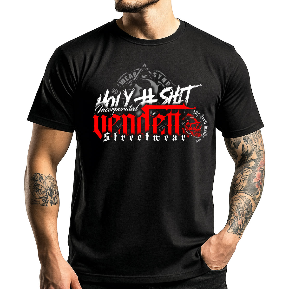 Vendetta Inc. Shirt Chain Cutter schwarz