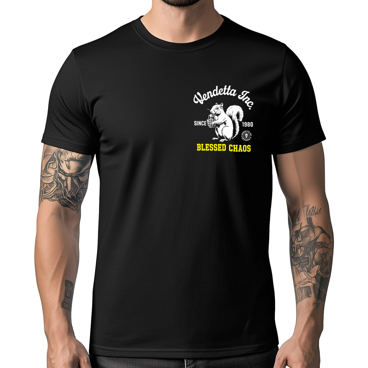 Vendetta Inc. Shirt Blessed Chaos schwarz