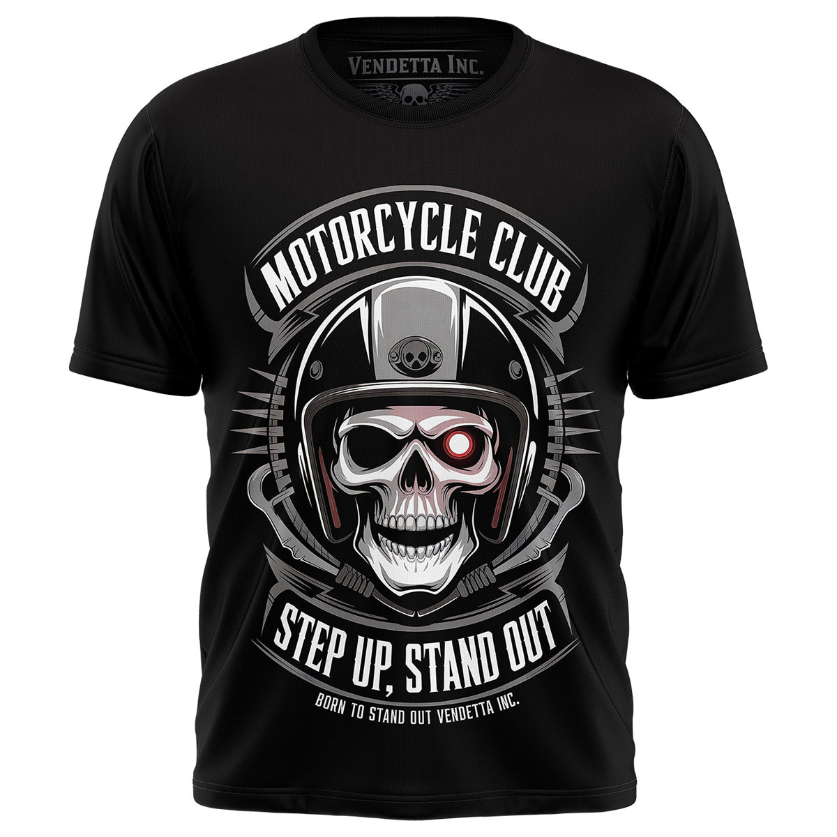 Vendetta Inc. Shirt Rebel Biker VD-1573