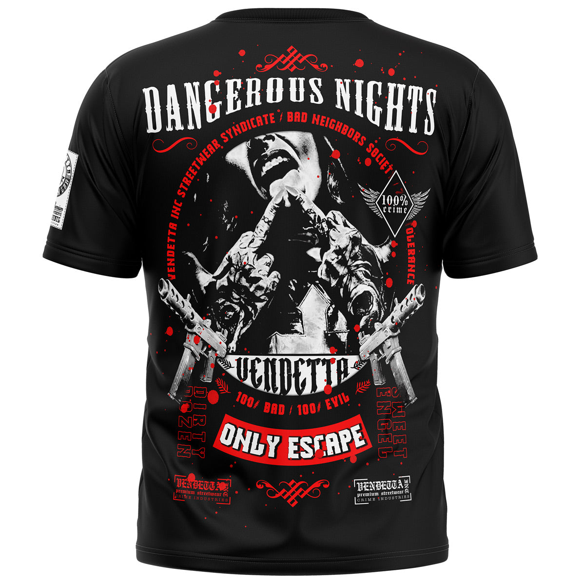 Vendetta Inc. Herren T-Shirt schwarz Dangerous