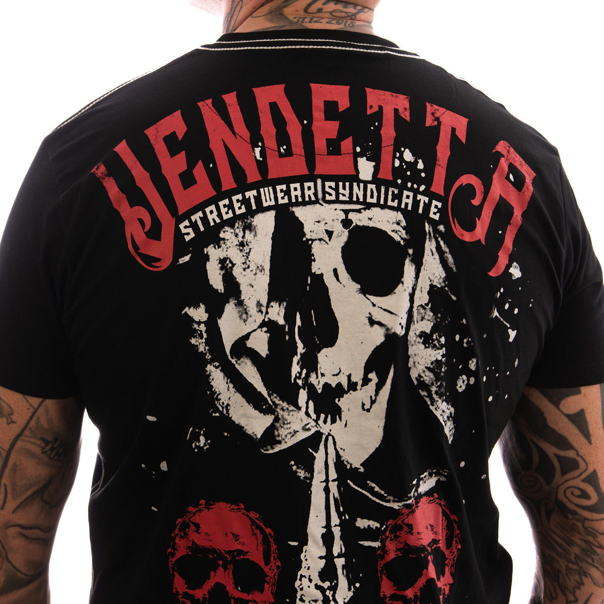 Vendetta Inc. Shirt Prayer Head schwarz VD-1207