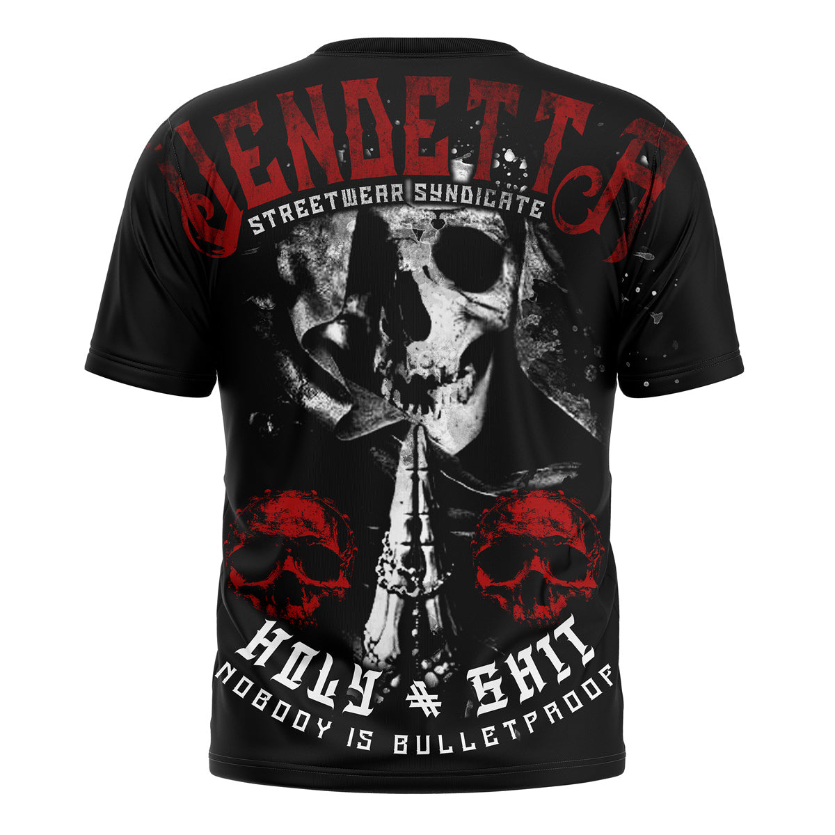 Vendetta Inc. Shirt Prayer Head schwarz VD-1207