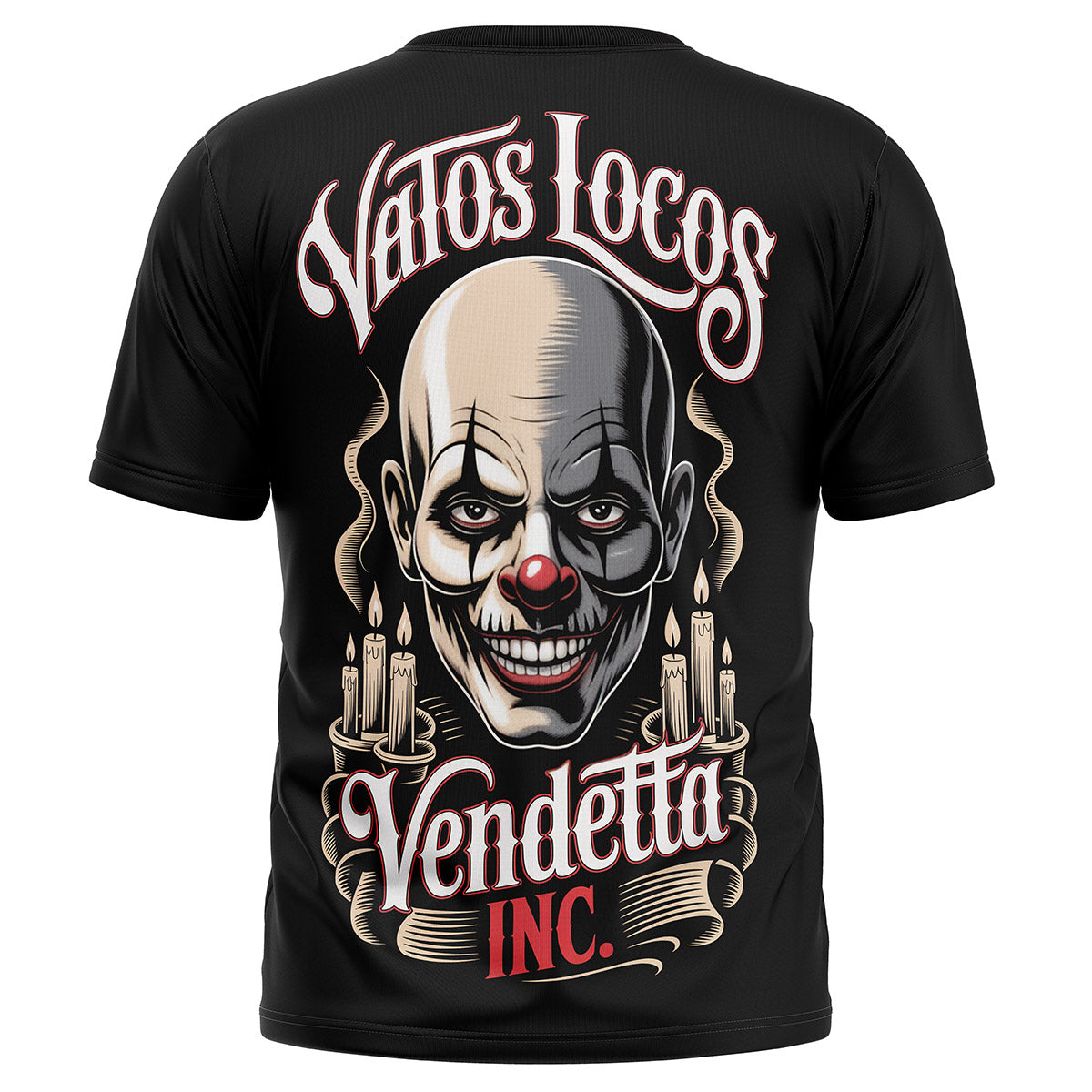 Vendetta Inc. Herren Shirt Vatos Locos schwarz – Clown