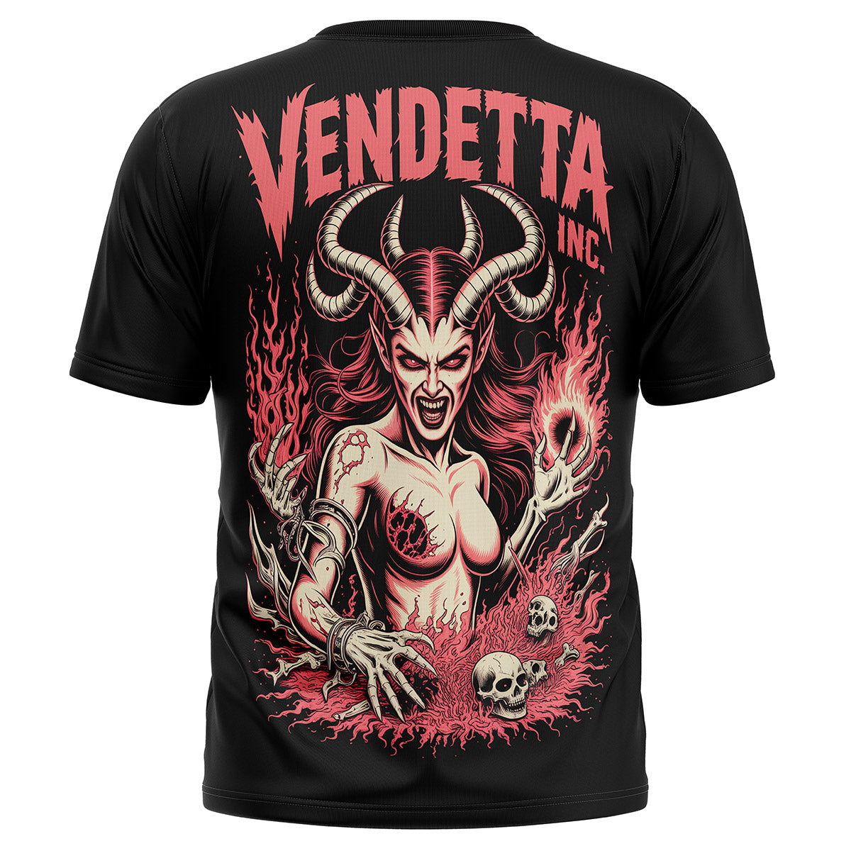 Vendetta Inc. Herren Shirt Hellbound Queen schwarz