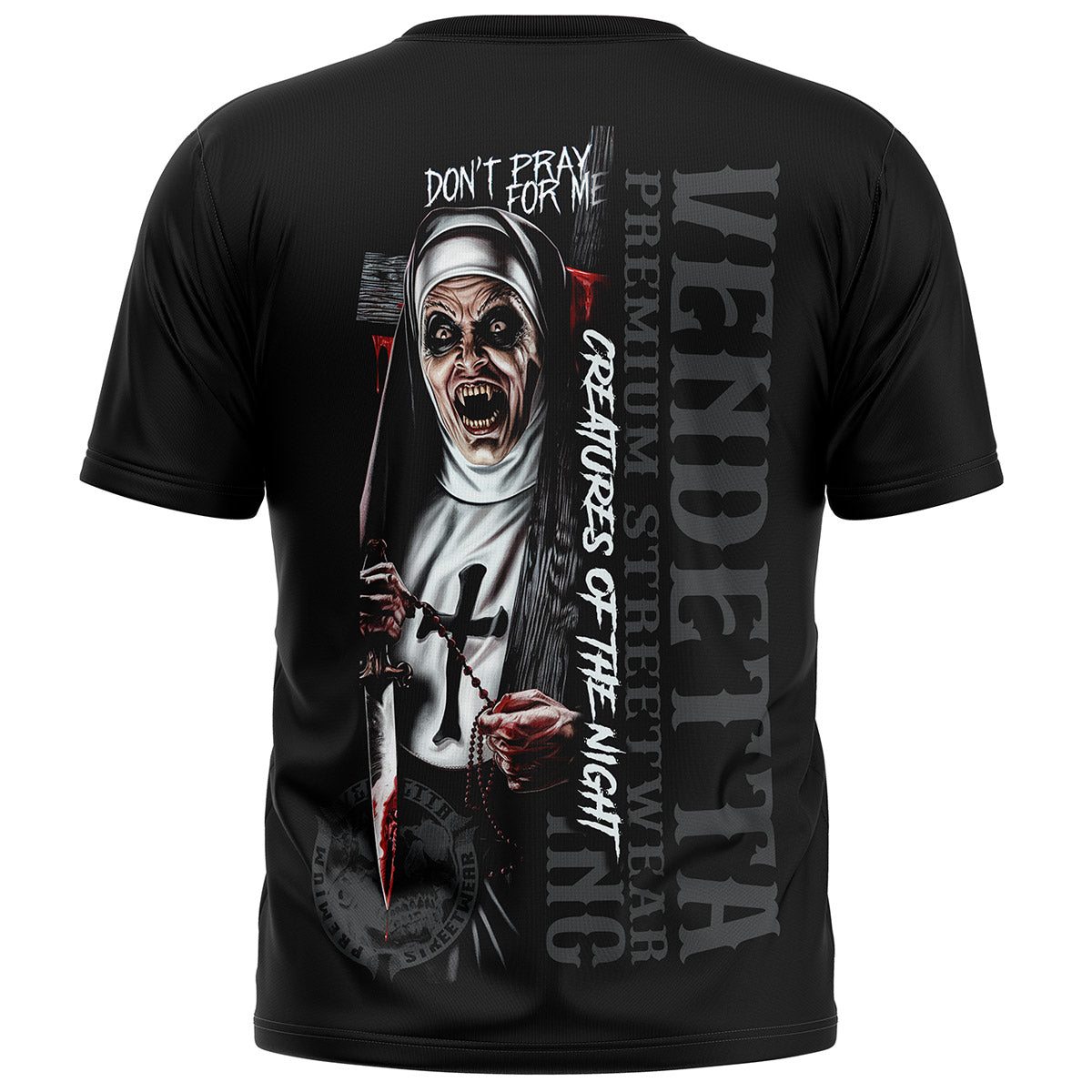 Vendetta Inc. Shirt Pray for Me schwarz VD-1578