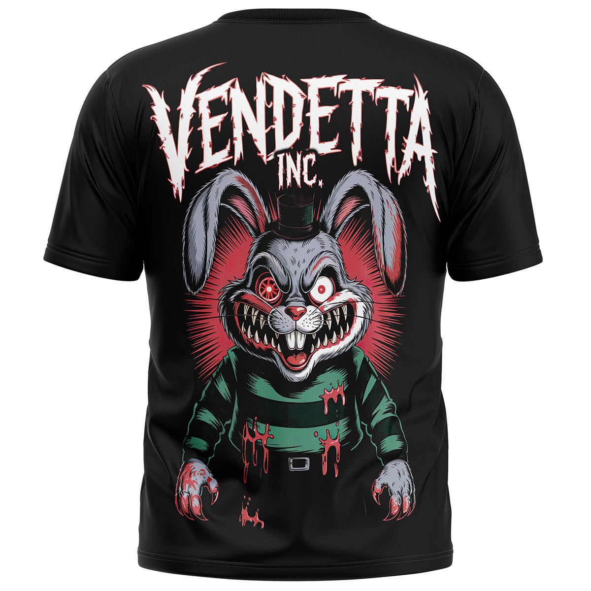 Vendetta Inc. Shirt Mad Bunny schwarz VD-1583