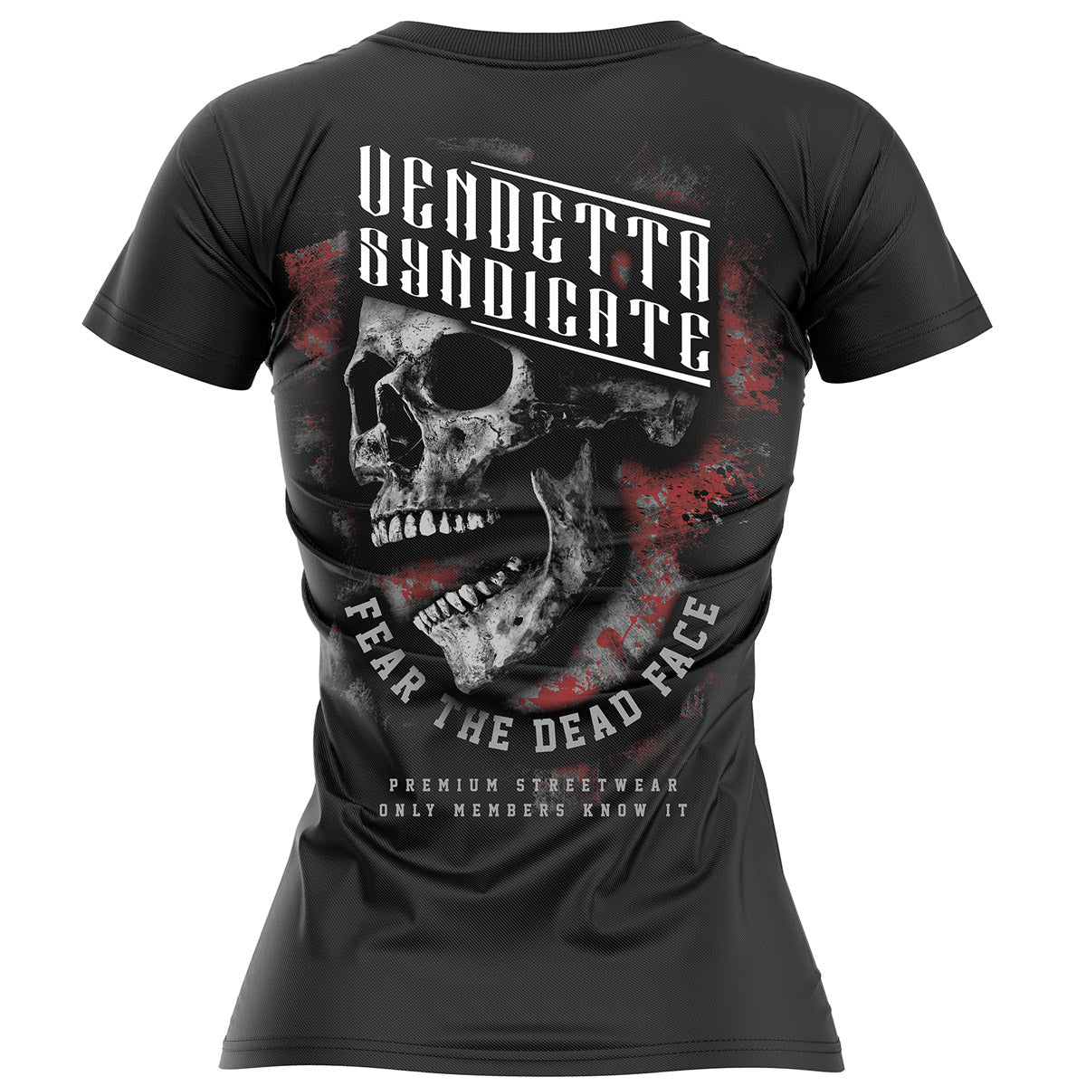 Vendetta Inc. Shirt Dead Face schwarz VD-0046