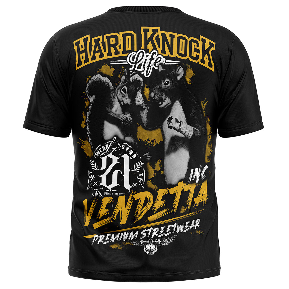 Vendetta Inc. Shirt Hard Knock Life schwarz VD-1595