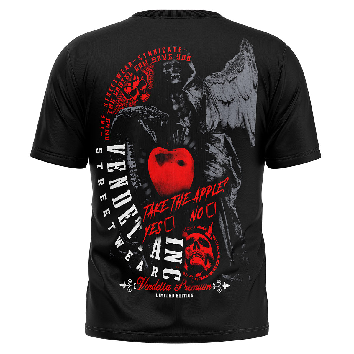 Vendetta Inc. Shirt Angel's Lie schwarz VD-1598