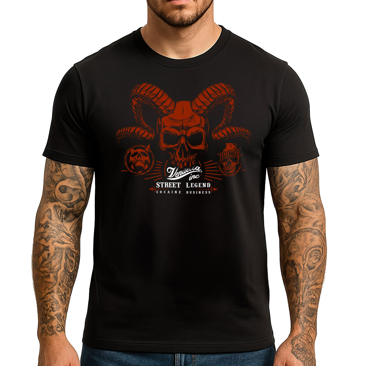 Vendetta Inc. Shirt Red Reign schwarz VD-1615