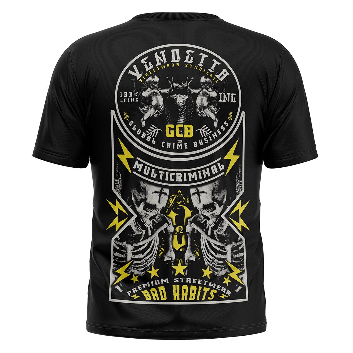Vendetta Inc. Shirt Dark Pulse schwarz VD-1605