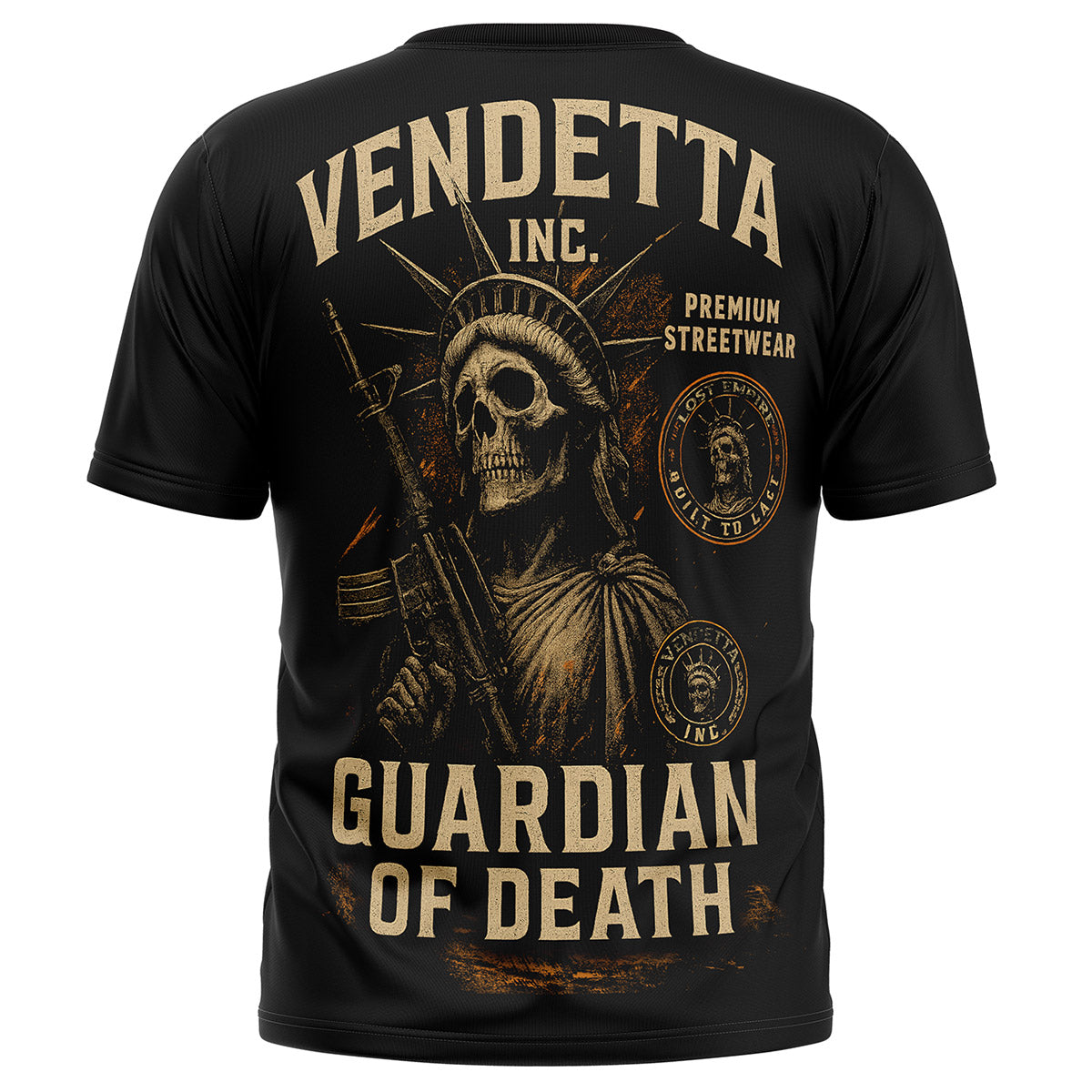 Vendetta Inc. Shirt Guardian schwarz VD-1634