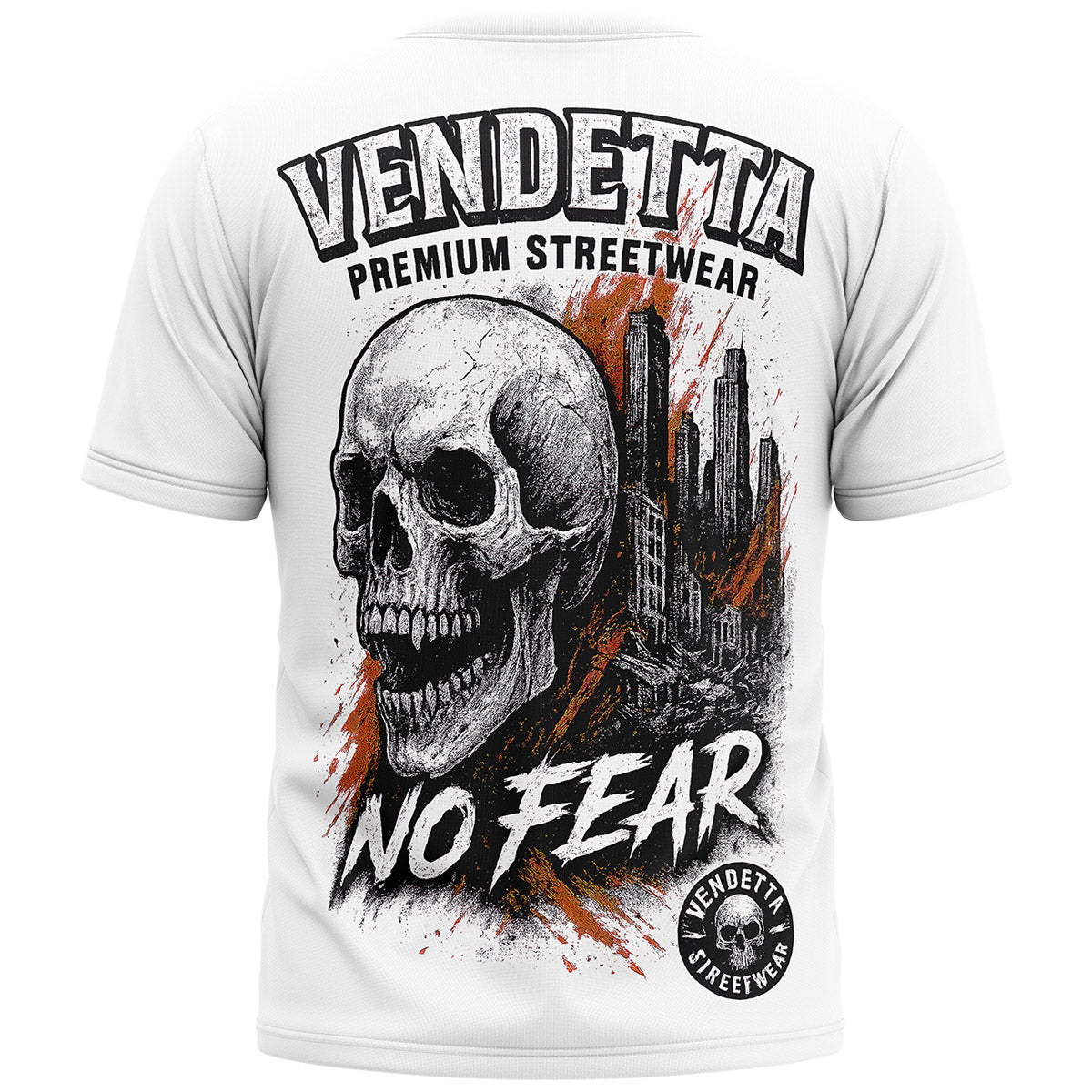 Vendetta Inc. Skull City weiß VD-1639