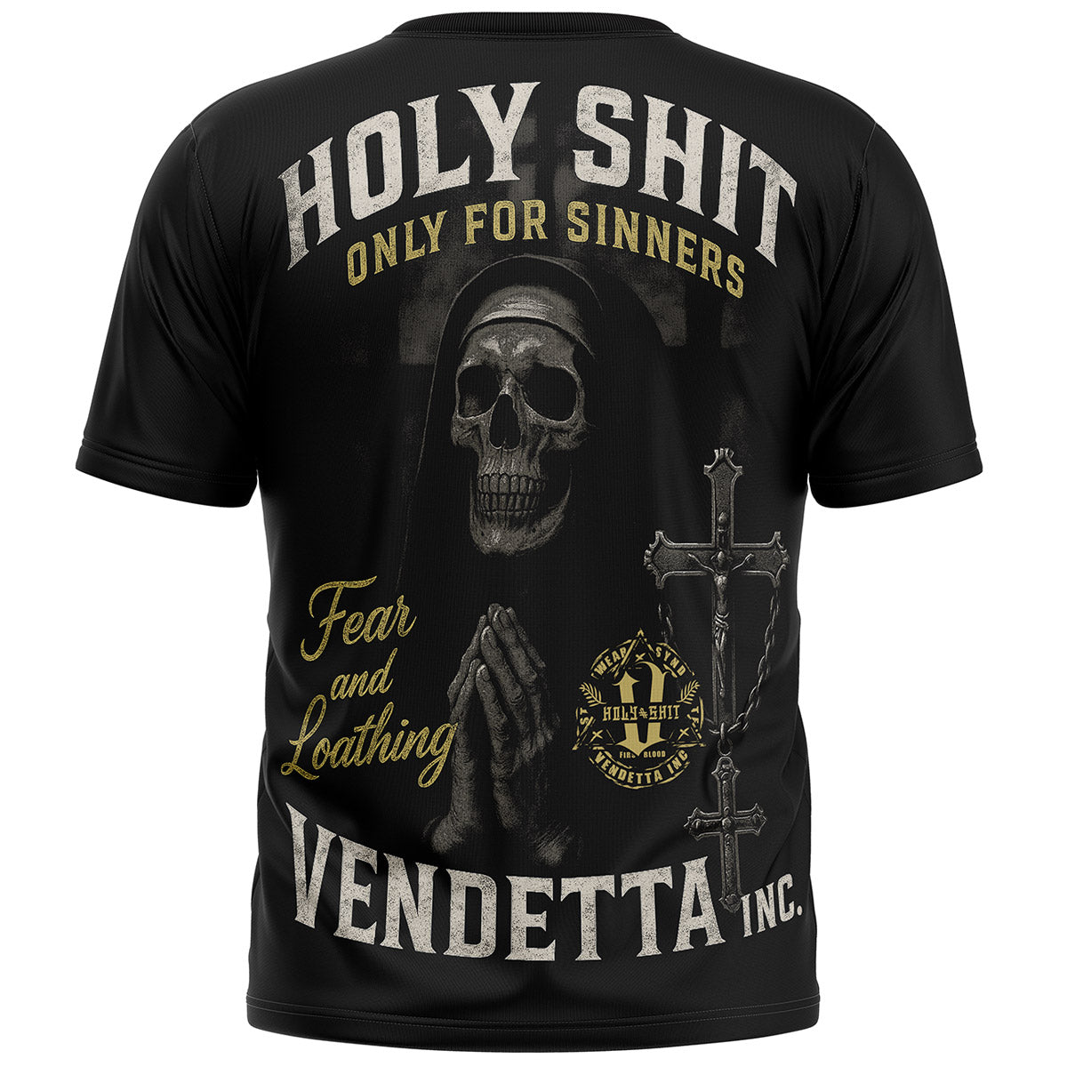 Vendetta Inc. Shirt Fear & Loathing schwarz VD-1642
