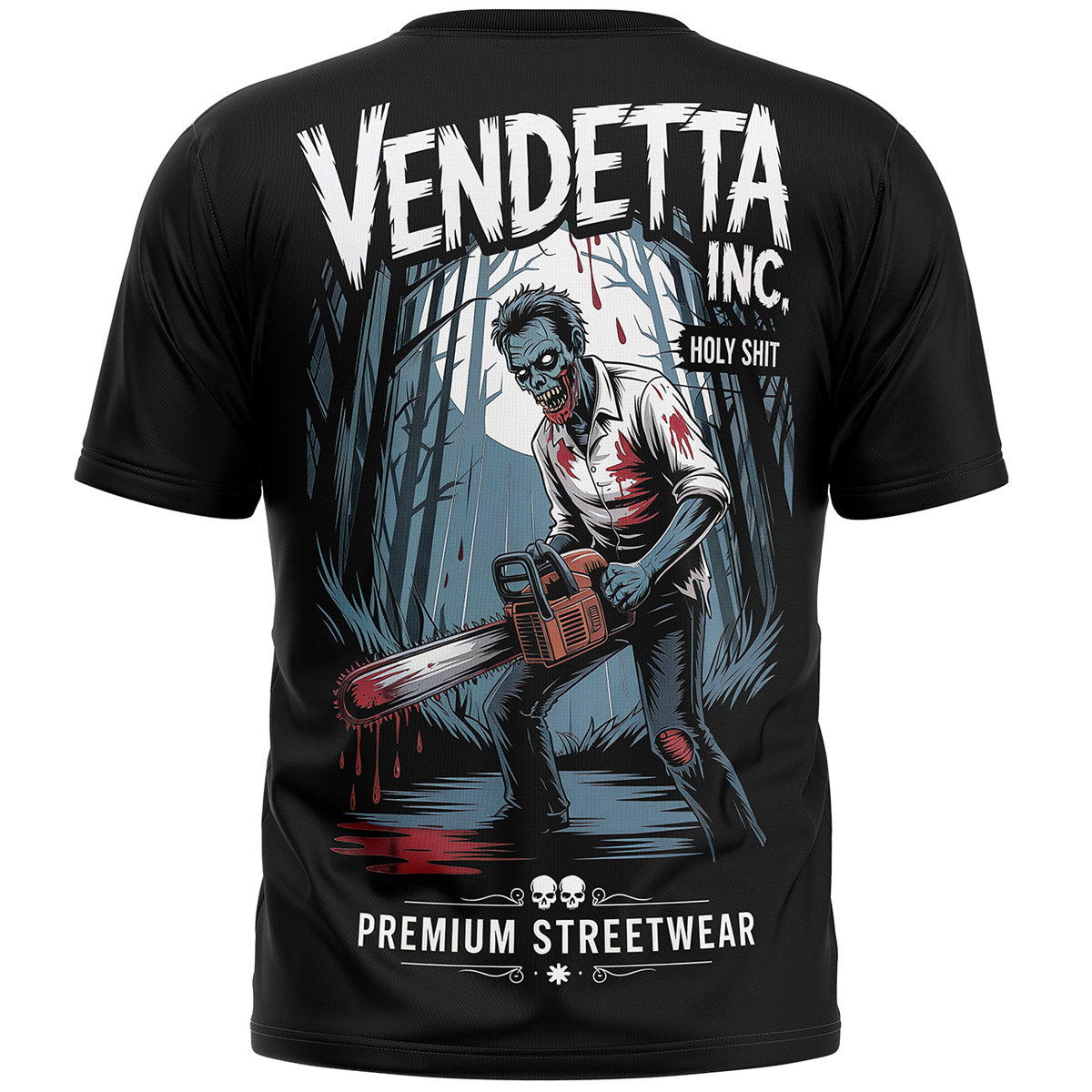 Vendetta Inc. Shirt Chainsaw Trouble schwarz VD-1641