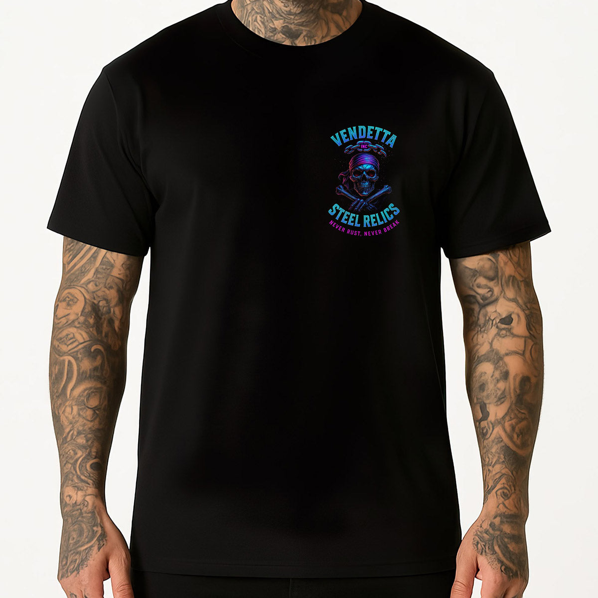 Vendetta Inc. Shirt Steel Relics schwarz VD-1652