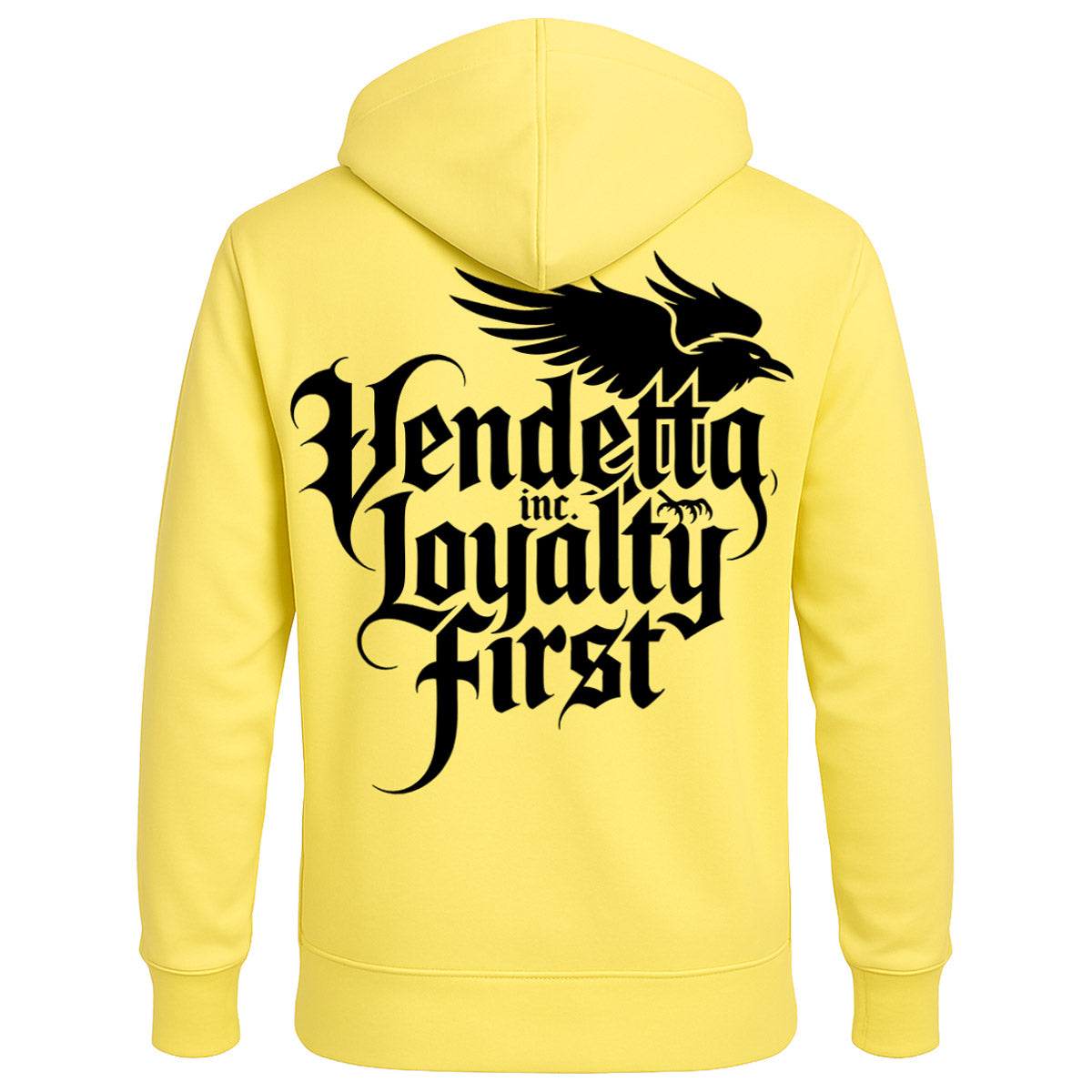 Vendetta Inc. Hoodie Loyalty First gelb VD-4092