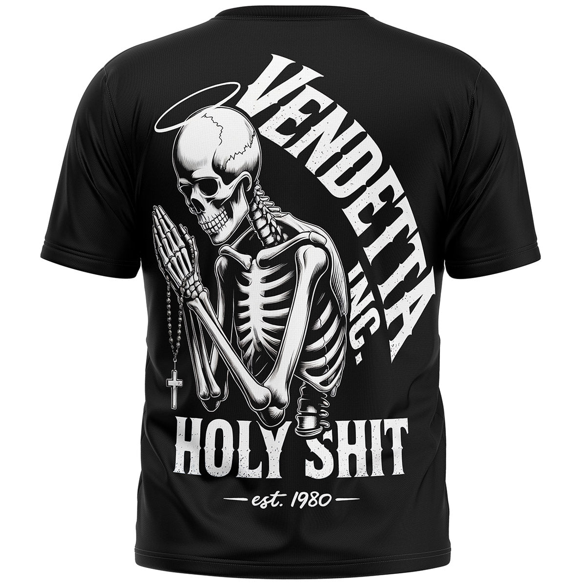 Vendetta Inc. Shirt Holy Skeleton schwarz