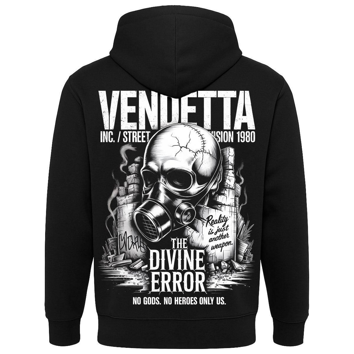 Vendetta Inc. Hoodie Divine Error schwarz