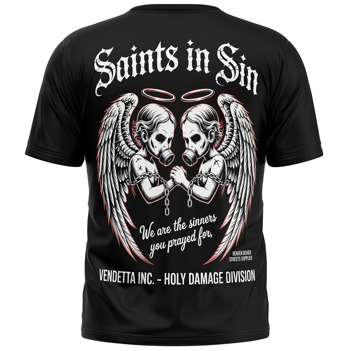 Vendetta Inc. Shirt Saints in Sin schwarz